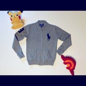 Boy’s Polo Ralph Lauren Zip Up Cardigan